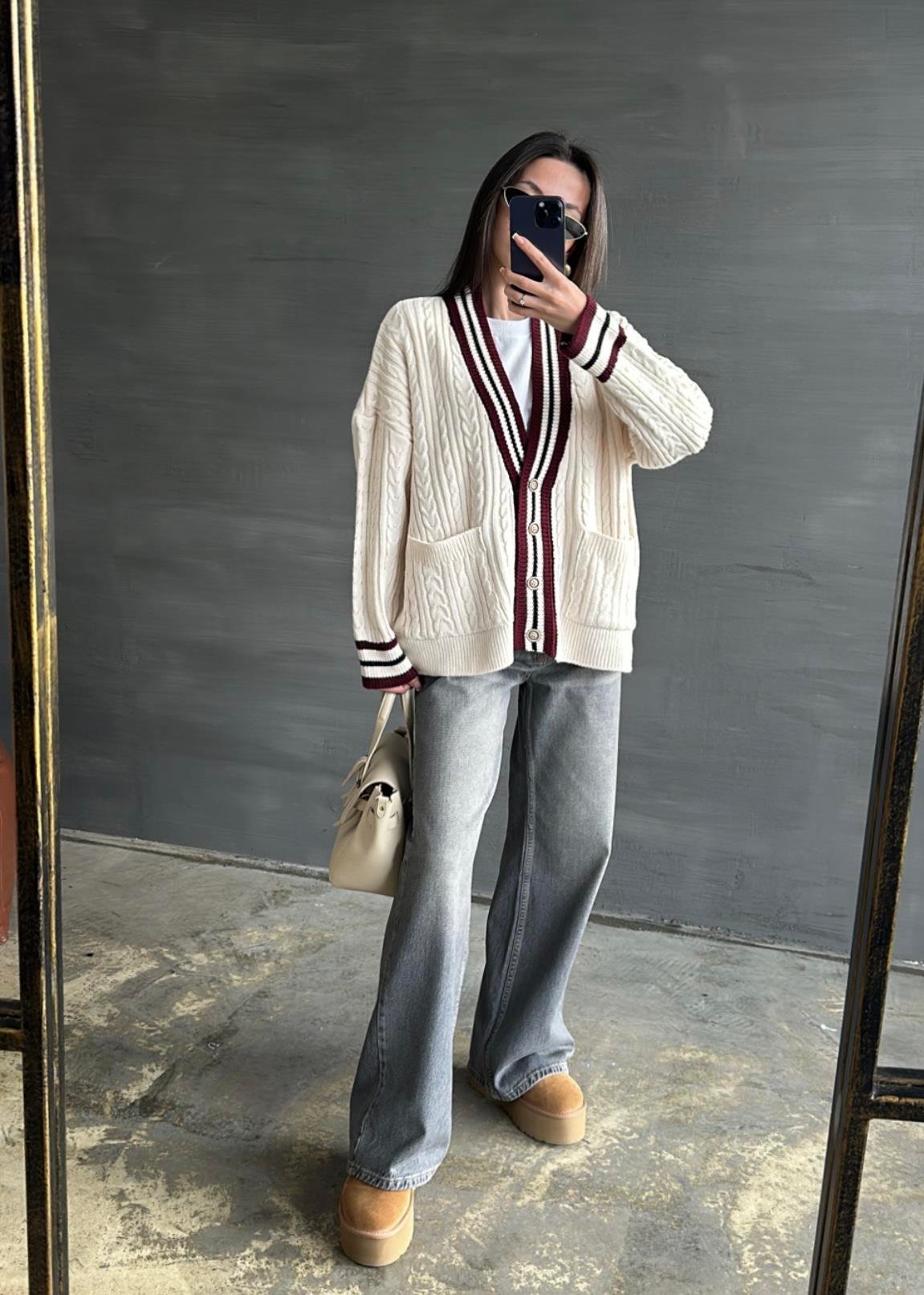 Cardigan en maille  vue 2