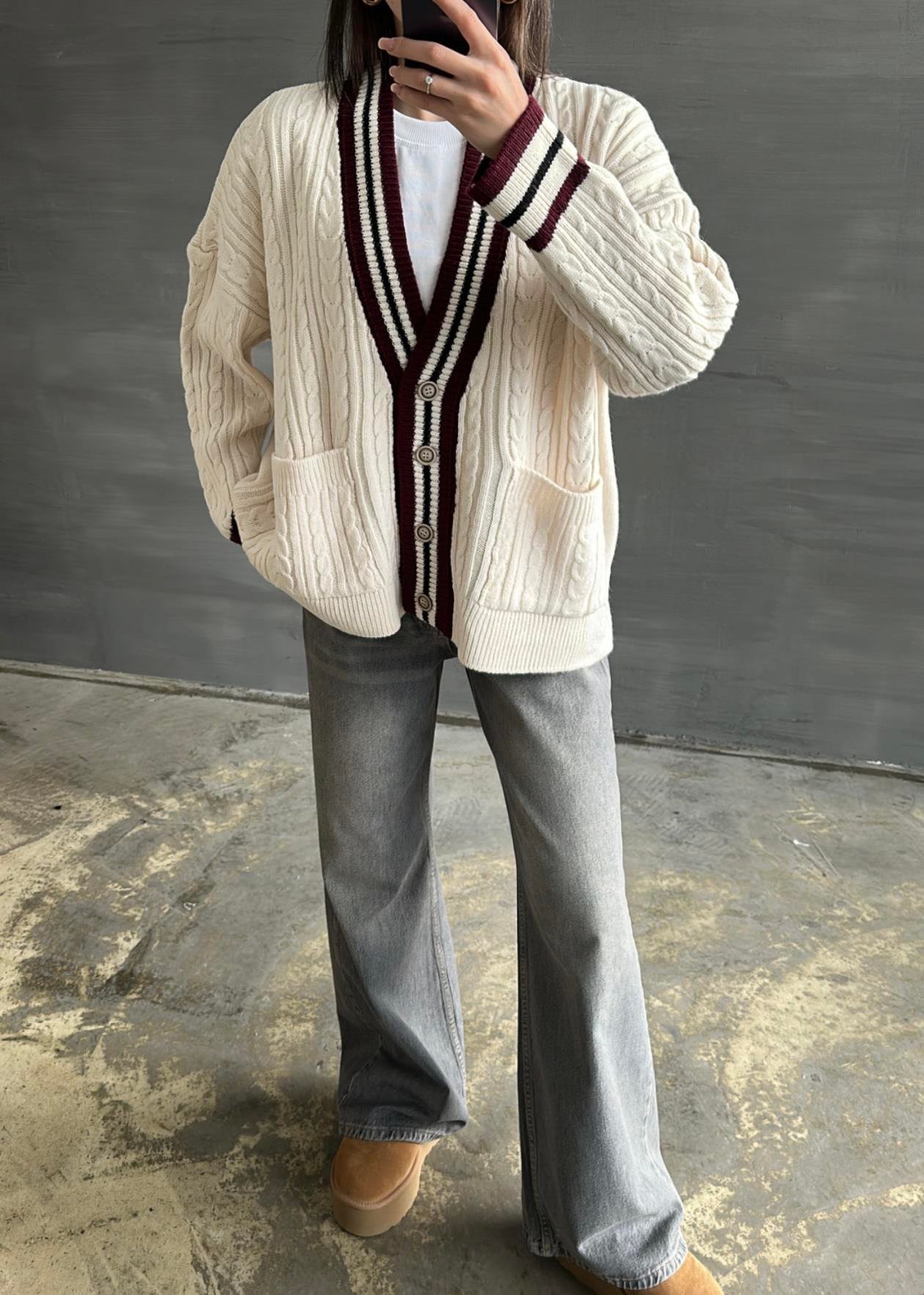 Cardigan en maille  vue 3