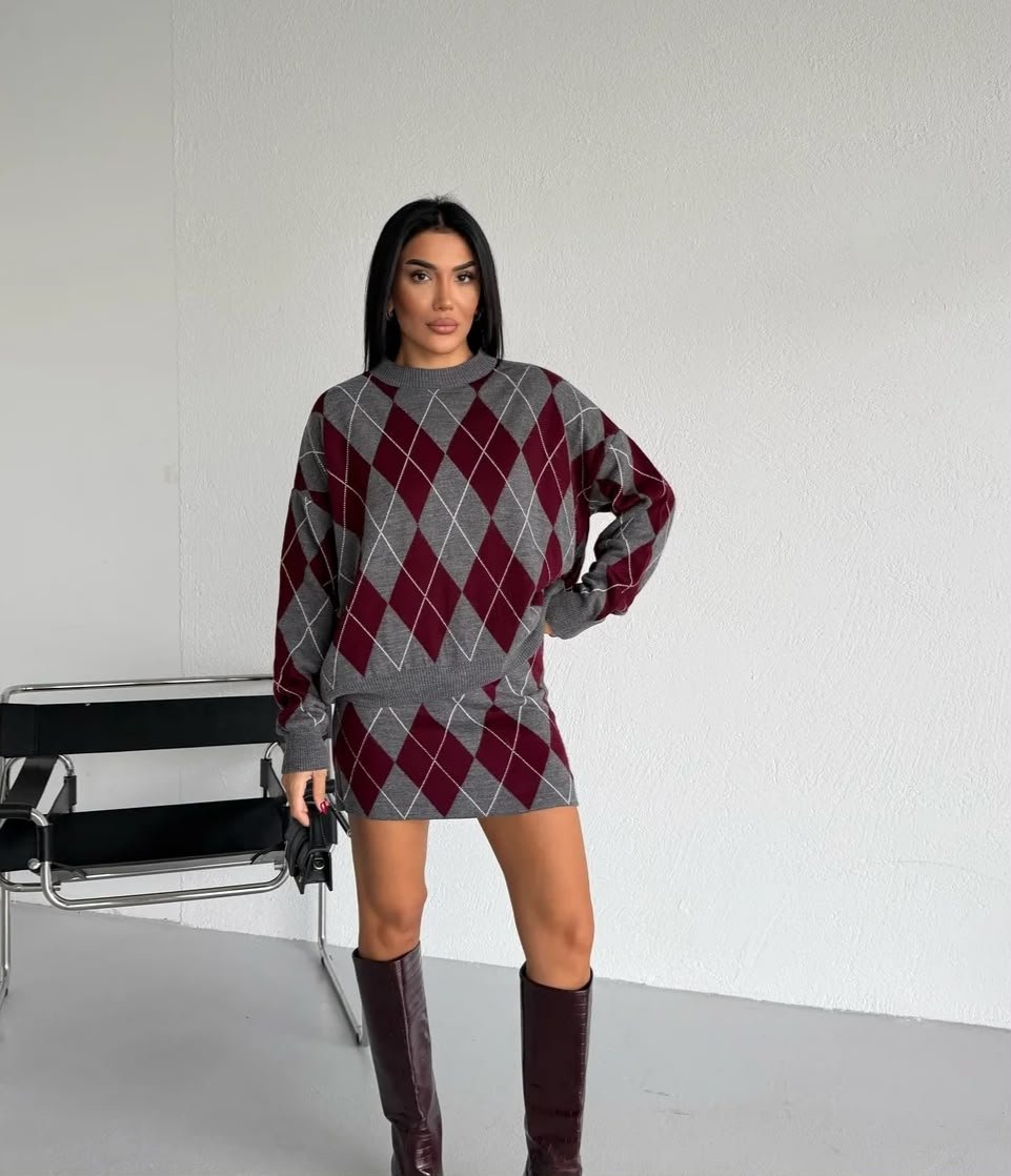 Ensemble Jacquard ⚡️ - Mode femme AXE Store